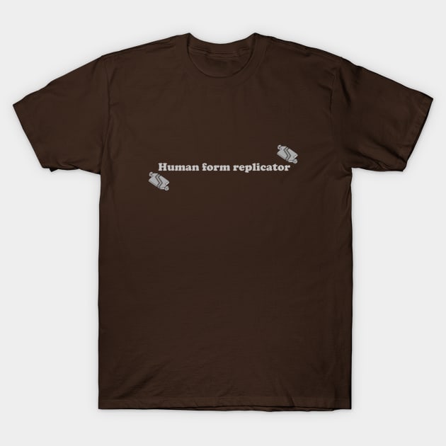 Human form replicator T-Shirt by tomperys